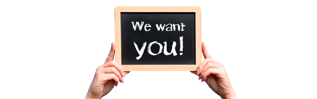 We want you